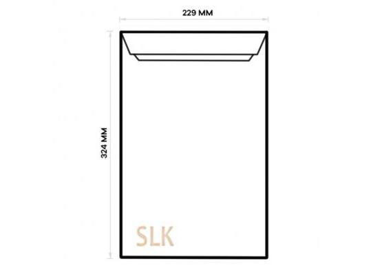 Plic C4 229x324mm OL (alb/banda siliconica) OL4040