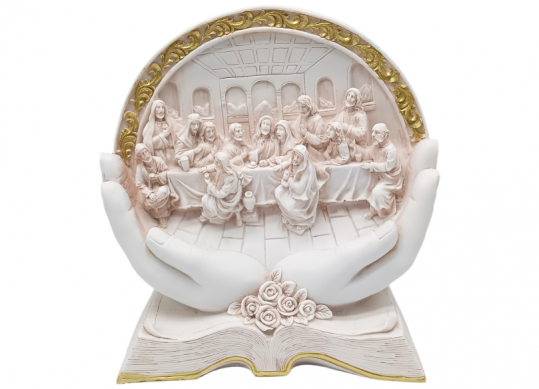 Suvenir plastic 12 apostoli in palma semicerc 243317