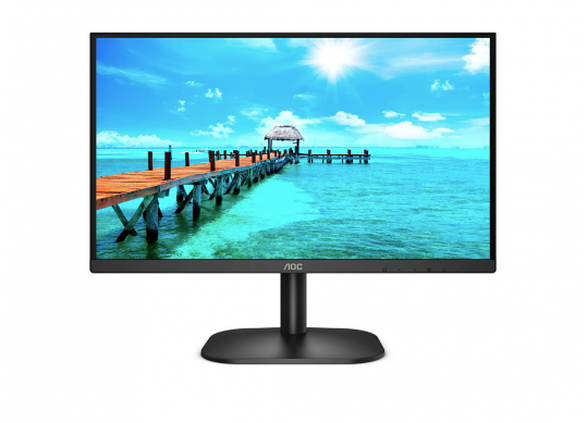 23.8 AOC VA LED 24B2XDAM Black Borderless (4ms, 20M:1, 250cd, 1920x1080, 178°/178°, VGA, DVI, HDMI, AOC 24B2XDAM