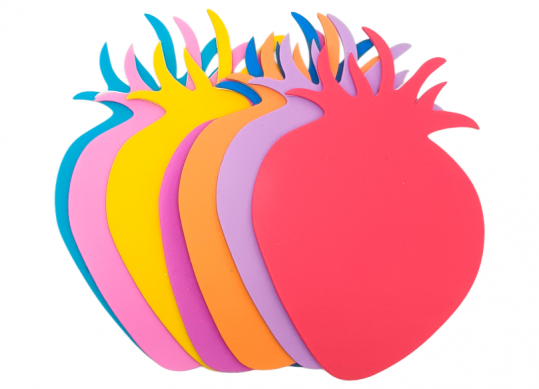 Accesorii Craft hirtie gumate adez.Mari-Capsune 220174