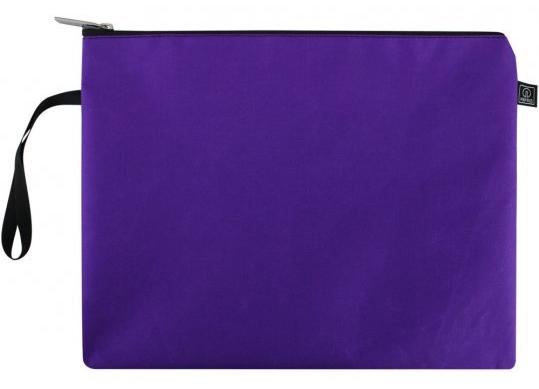 Mapa cu fermoar textil B5 28*22cm (violet) O95224