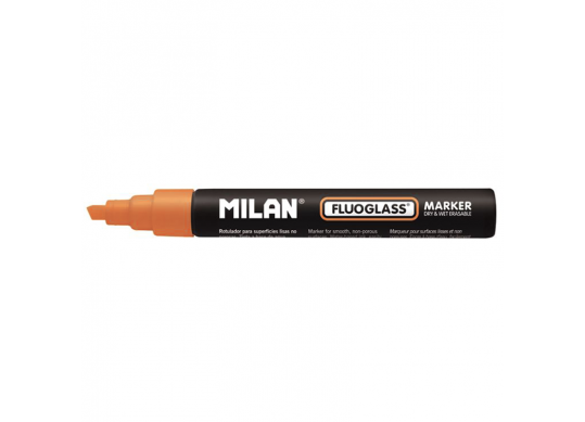 Marker Fluoglass Milan oranj 2-4mm blister BWM10388