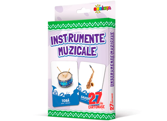 Carte Instrumente muzicale (27 cart.) PD0927