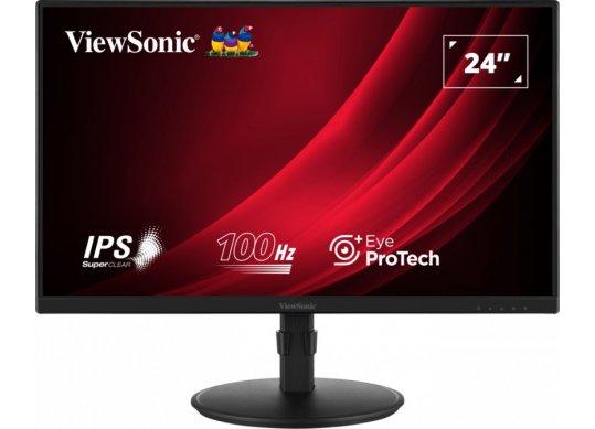 23.8 Monitor VIEWSONIC VG2408A  / 100Hz / 5ms / Black VG2408A