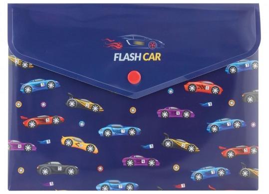 Mapa plic CFS A5 color Flash Car (plastic) 180 mk CF32013-03