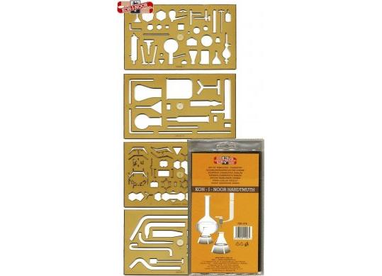 Rigla sablon Koh-i-Noor (p/u chimie) KH7490200