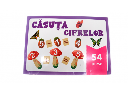 Casuta cifrelor 54 pcs CP C001152