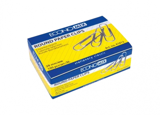 Clame Economix 28mm, 100buc (rotungite) E41013