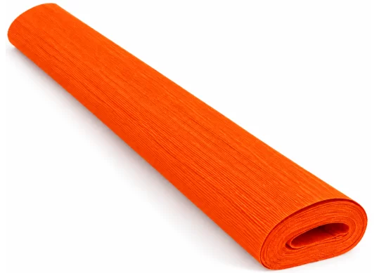 Hirtie creponata 40g (32 g/m²) portocaliu(50*2.5) PN0300
