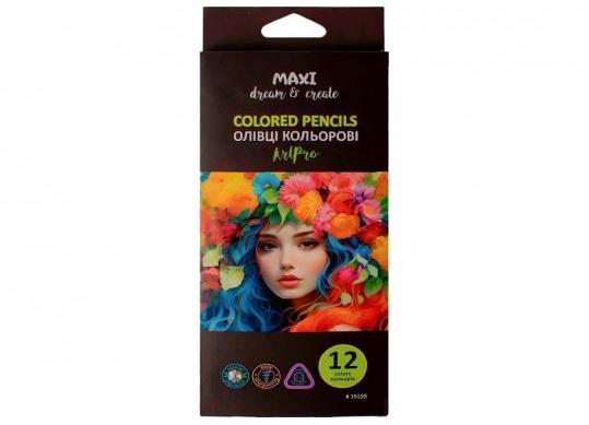 Creioane color Maxi 12cul Art Pro MX15159