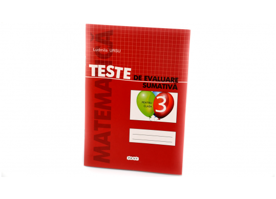 Carte Matematic? cl.3 Teste de evaluare sumativ? CD5020