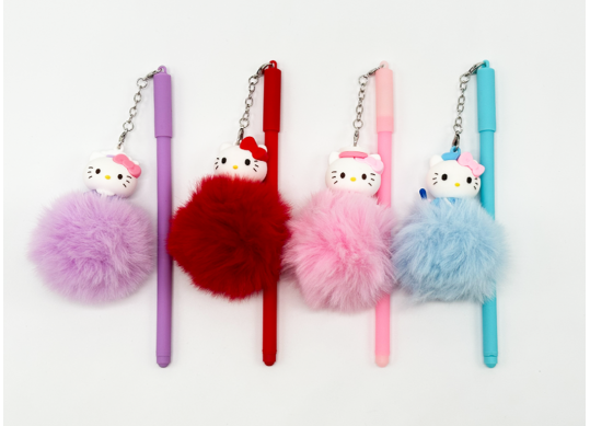 Pix cu accesoriu Pisica cu pom pom 219A MLD11-2P