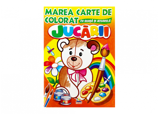 Carte Marea carte de colorat Jucarii (acuarela) CN664056