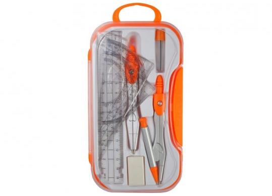 Trusa compas Maxi 8 pcs orange MX81419