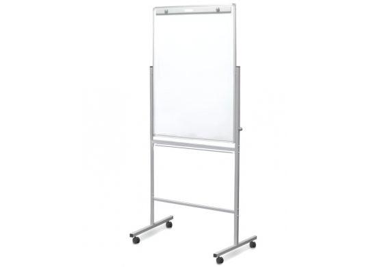 Tabla Flipchart+W Elegant 75x100cm(dubla/suport mobil) ELFS75100