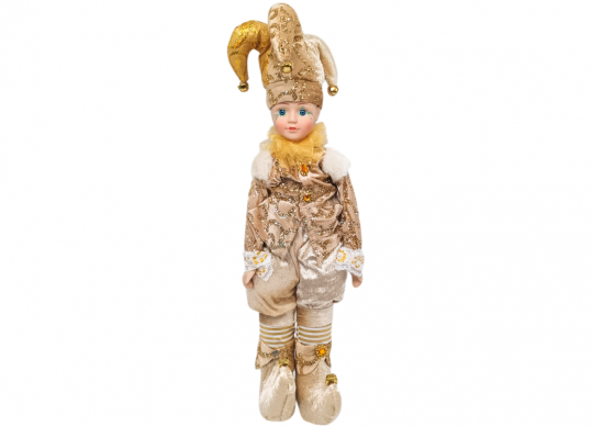 Suvenir Papusa de carnaval aurie (muzicala) 246104