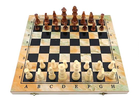 Sah lemn (3in1) chess 23111270