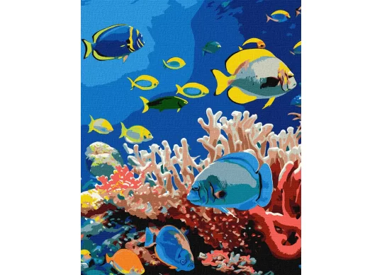 Tablou 40*50/cifre, Viața oceanică KHO6704