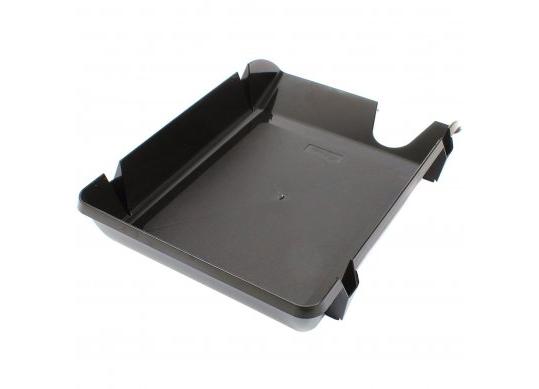 Tavita orizontala plastic Compact (negru) A80603