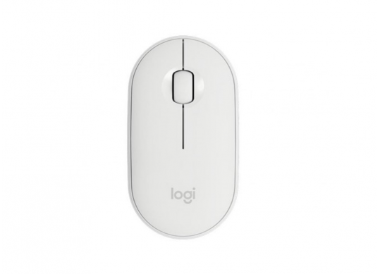 Logitech Wireless Mouse Pebble M350 White, Optical Mouse for Notebooks, 1000 dpi, Nano receiver,  Bl LO 910-005716