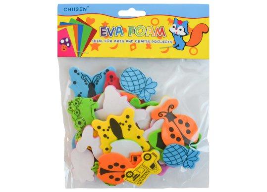 Accesorii Craft hirtie gumate adez. Fluturasi,albinute,buburuze... 219161