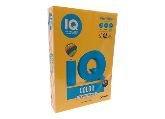 Hirtie color IQ A4 80gr 500foi Neon Orange NEOOR