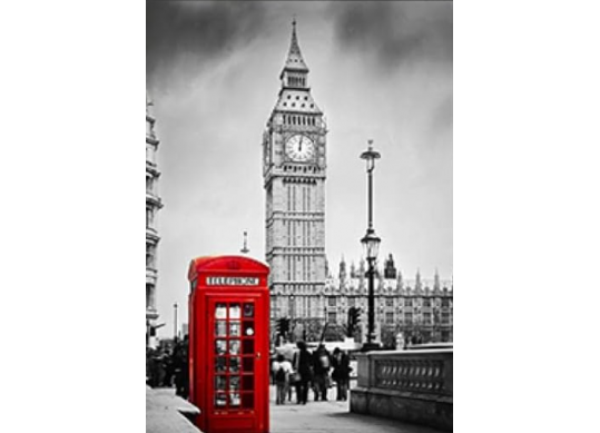 Tablou cu DIAMANTE 20x30 BigBen (fara sasiu) GLB30924