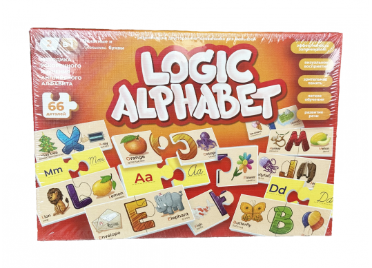 Joc de masa logic Alphabet eng/rus 35750