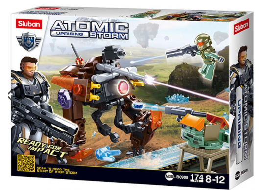 Constructor Robot -Patrula 174 elem. B0909