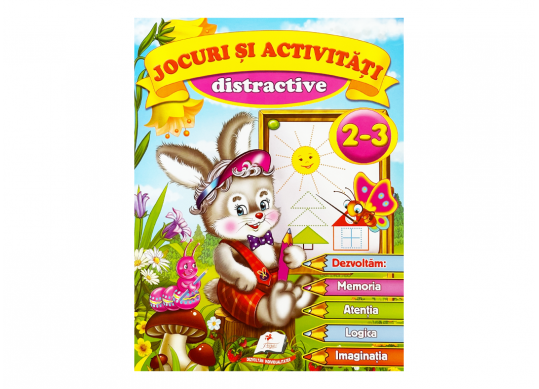 Carte JOCURI si ACTIVITATI distractive 2-3 CN471550