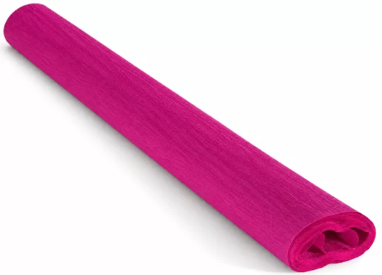 Hirtie creponata 40g (32 g/m²) cyclamen (50*2.5) PN0212