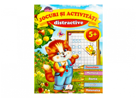 Carte JOCURI si ACTIVITATI distractive 5+ CN471581