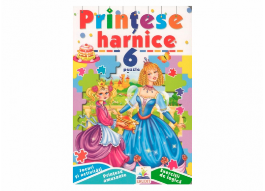 Carte Printesele harnice +6 puzzle CN669679