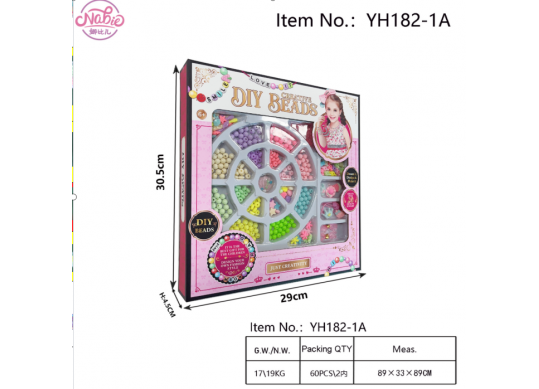 Set creatie cu margele 20 de creatii YH182-1A