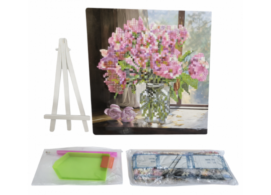 Tablou cu DIAMANTE 20*20 (ML19-6) trepied 8579-2