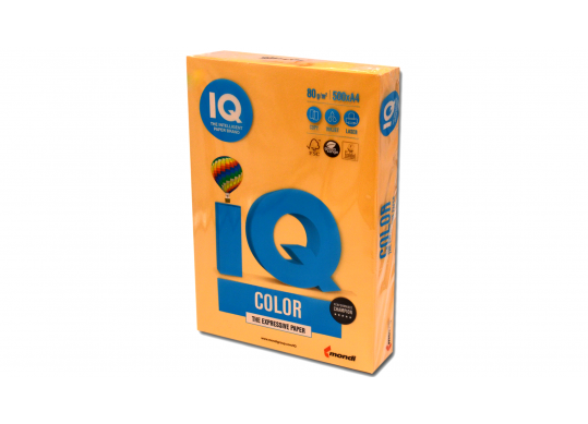 Hirtie color IQ A4 80gr 500foi Trend Gold GO22-80