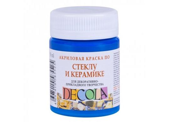 Acril sticla&ceramica Decola 50ml Albastru deschis 4028520