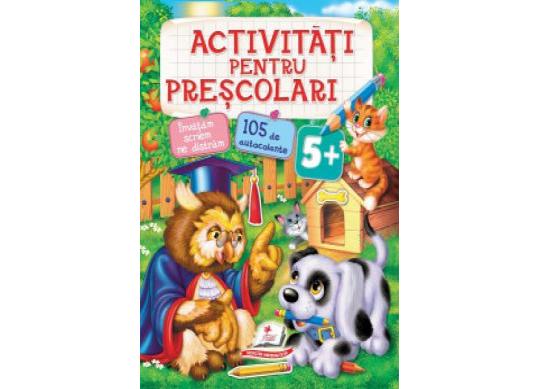 Carte Activitati pentru prescolari 5+ CN634717