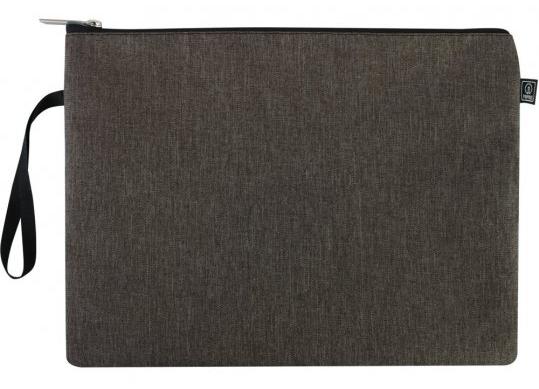 Mapa cu fermoar textil B5 28*22cm (grafit) O95215