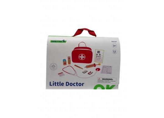 Jucarie set doctor din lemn TKC567 RT46926