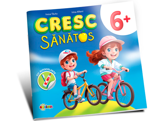 Carte Cresc Sanatos 6+ (autocolante) PD1863