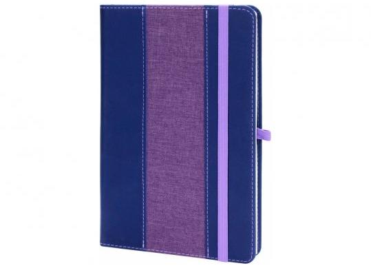 Agenda nedata cu elastic A5 128 foi COMBI-15cop.tare,piele) linii O20125-15