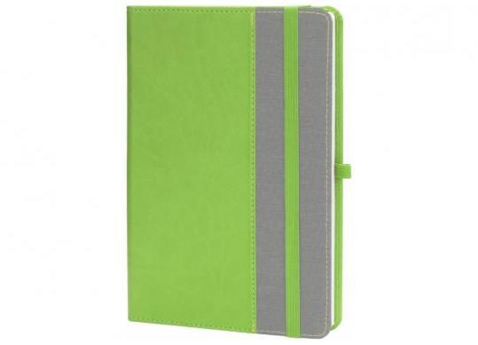 Agenda nedata cu elastic A5 128 foi COMBI-13cop.tare,piele) linii O20125-13