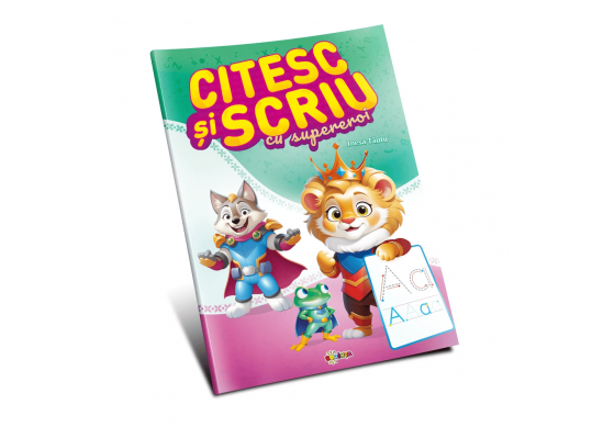 Carte Citesc si scriu cu supereroi PD3003