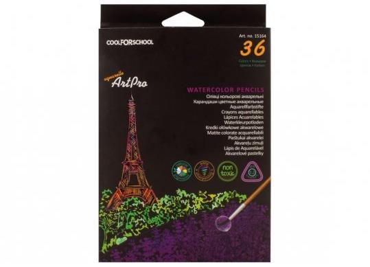 Creioane color CoolForSchool 36cul Art Pro Acuarela CF15164