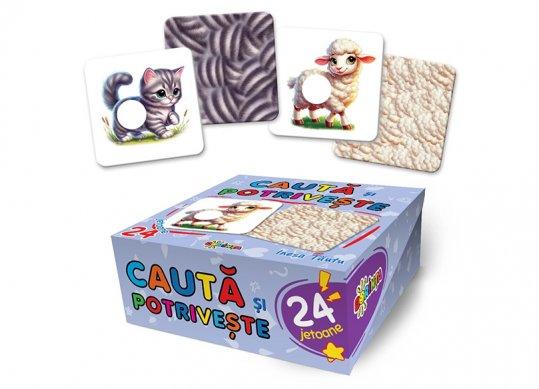 24 jetoane. Cauta si potriveste PD3812