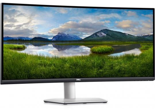 34.0 DELL VA LED S3422DW Curved Silver/Black (4ms, 21:9, 300M:1, 300cd, 3440 x 1440, 178°/178°, HDM 713825184