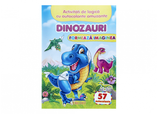 Carte Formeaza imaginea.Dinozauri CN476487