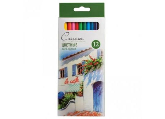 Creioane color Sonet acuarela 12cul 8141338