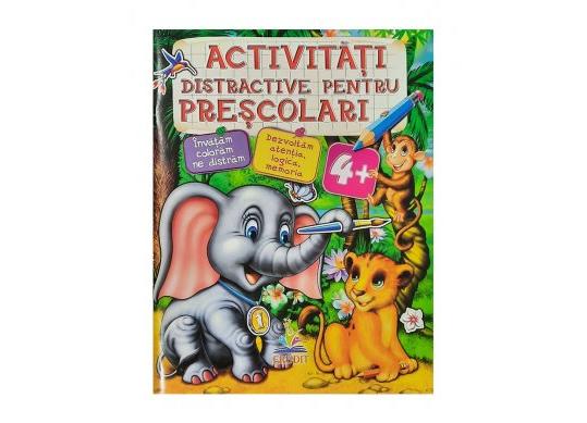 Carte Activitati pentru prescolari 4+ CN634700